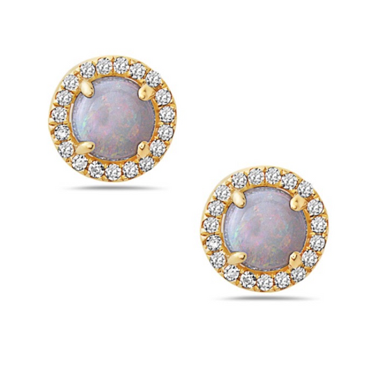 Aretes Opalos
