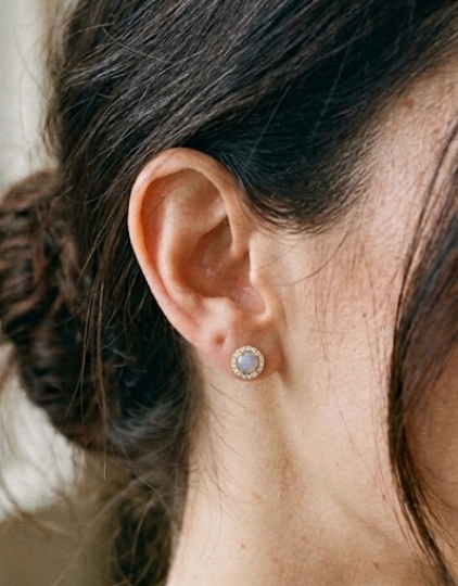 Aretes Opalos
