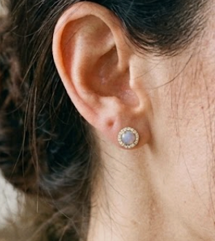 Aretes opalo