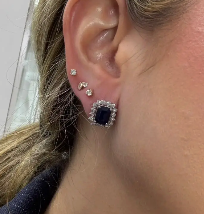 Aretes Zafiro