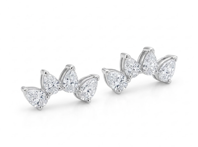 Aretes Diamantes