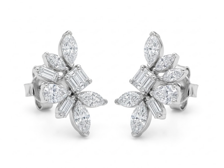 Aretes Diamantes