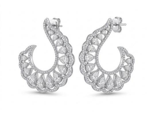 Aretes diamantes