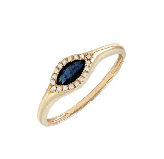 Anillo zafiro