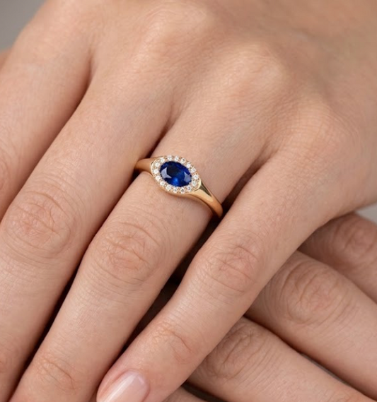 Anillo Zafiro