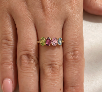 Anillo Multi-gema