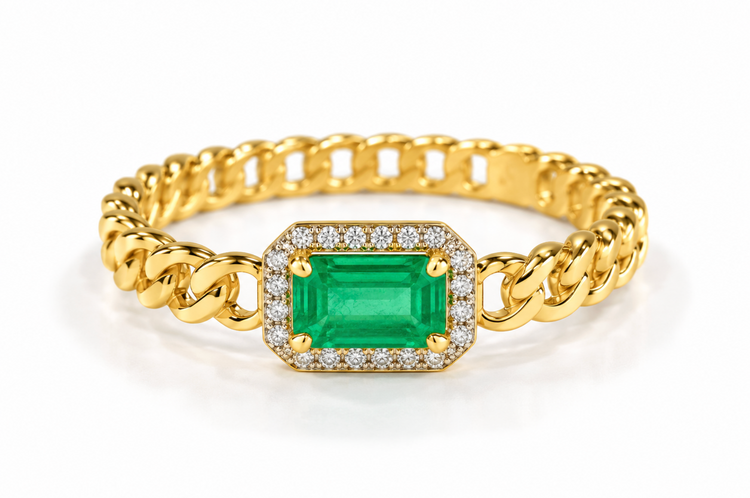 Anillo esmeraldas