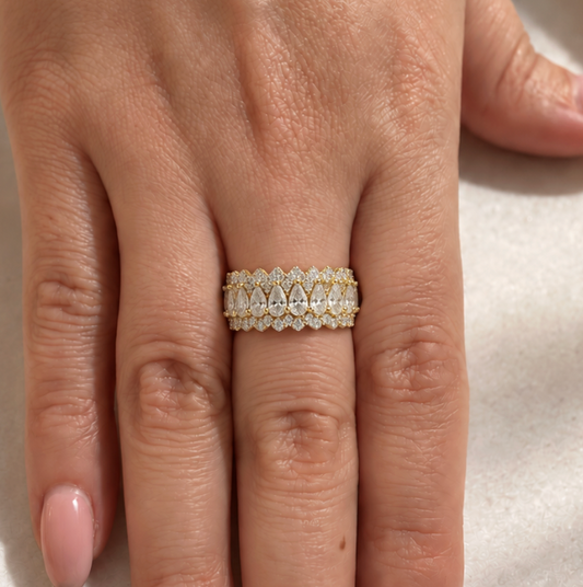 Anillo Diamantes