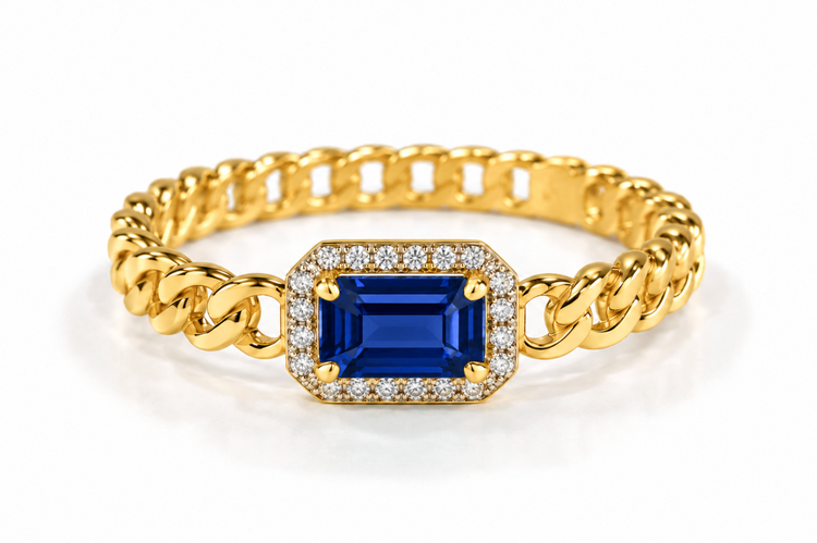 Anillo zafiro