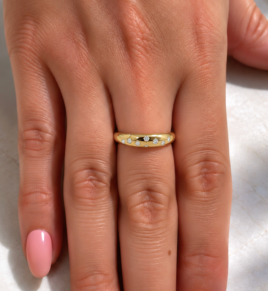Anillo de diamantes