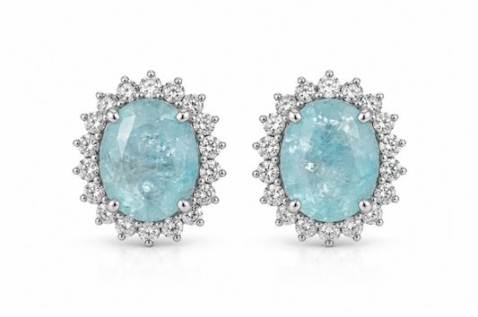 Aretes turmalina