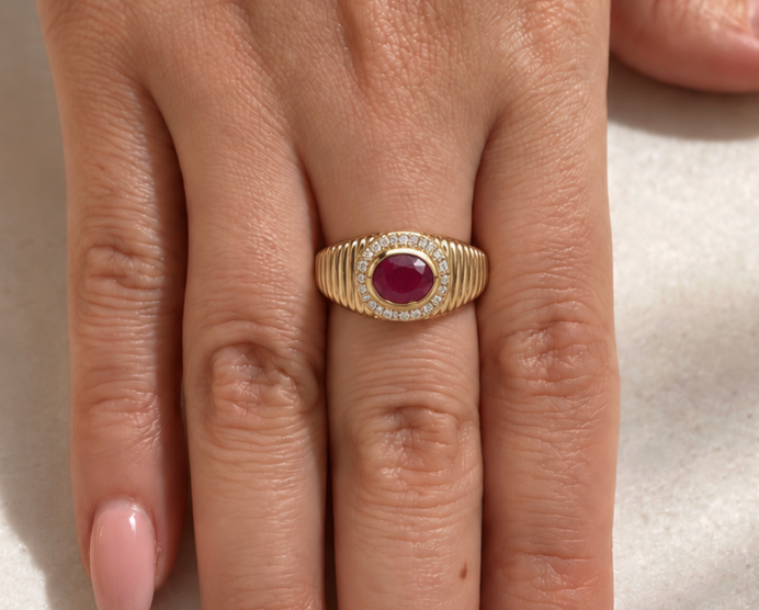 Anillo Rubí