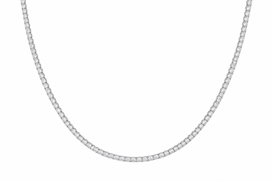 Tennis Necklace Diamantes 10 Ct