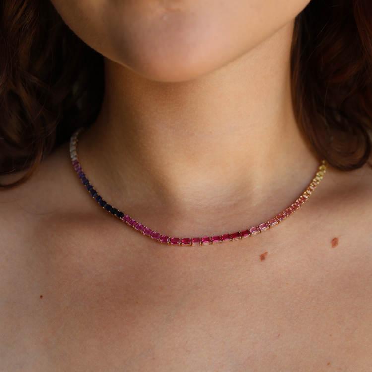 Collar east west rainbow