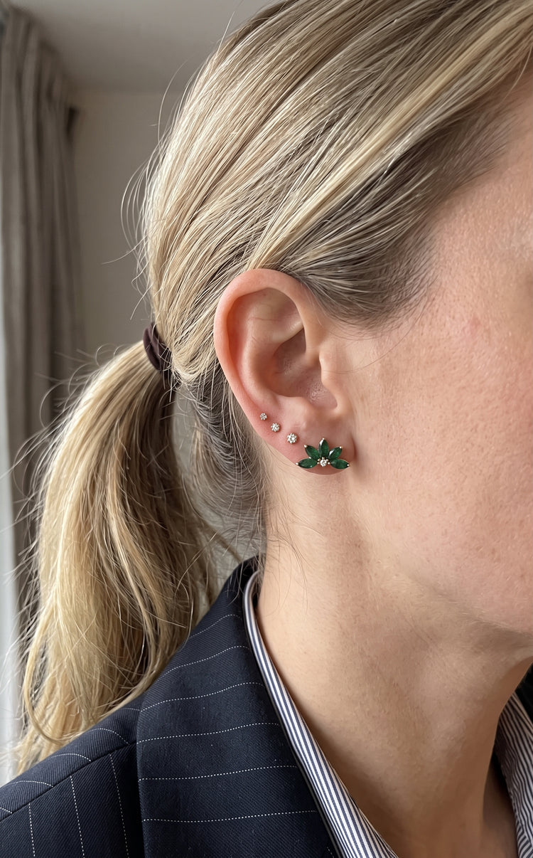 Aretes Esmeralda