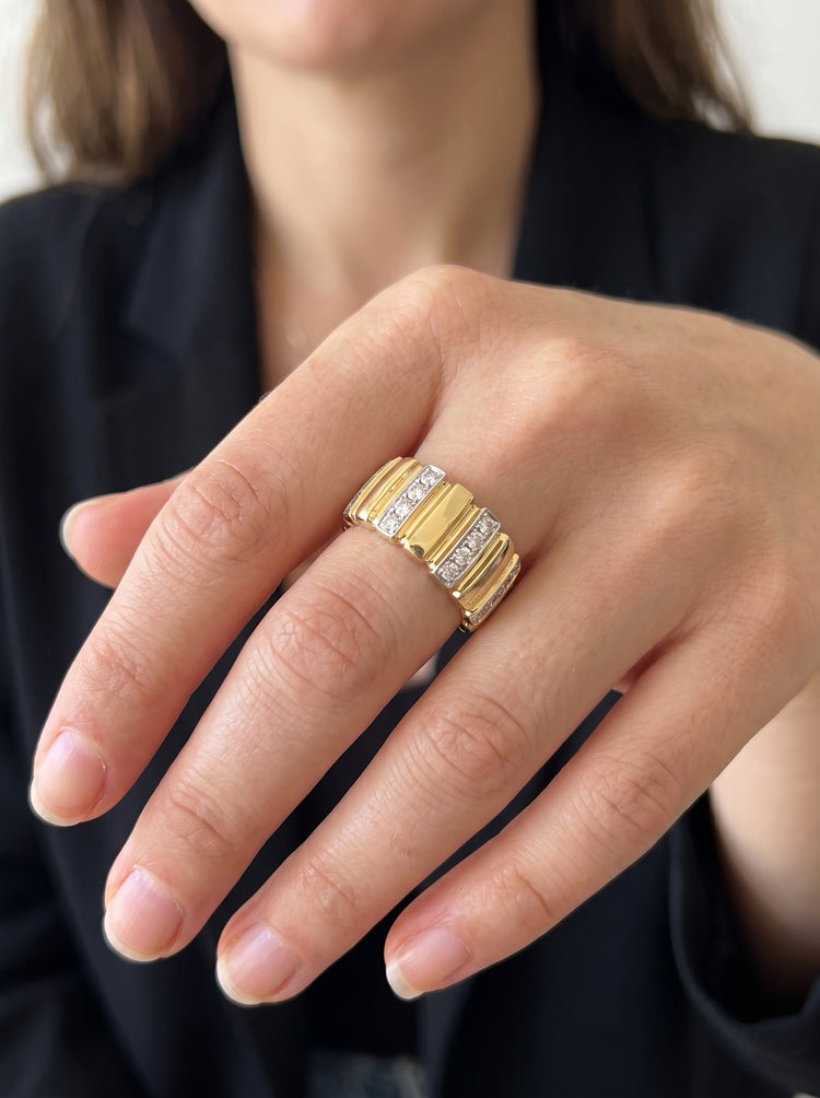 Anillo Diamantes
