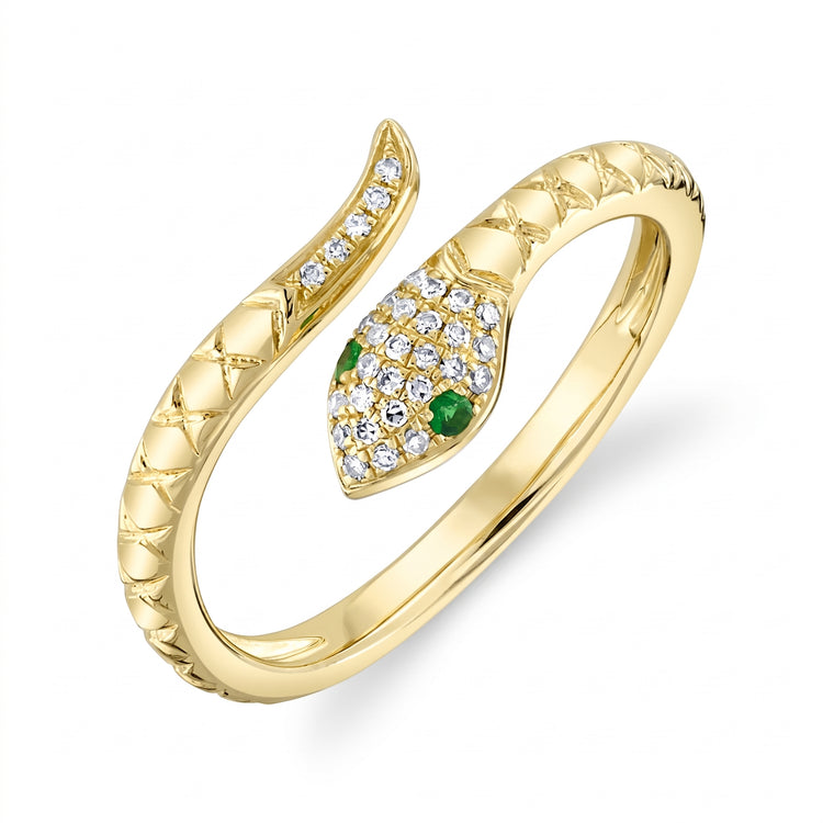 Anillo Serpiente Twist