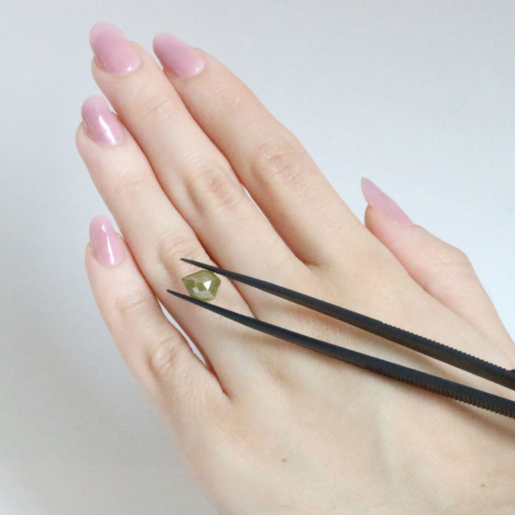 Diamond 1.96 cts Shield Cut