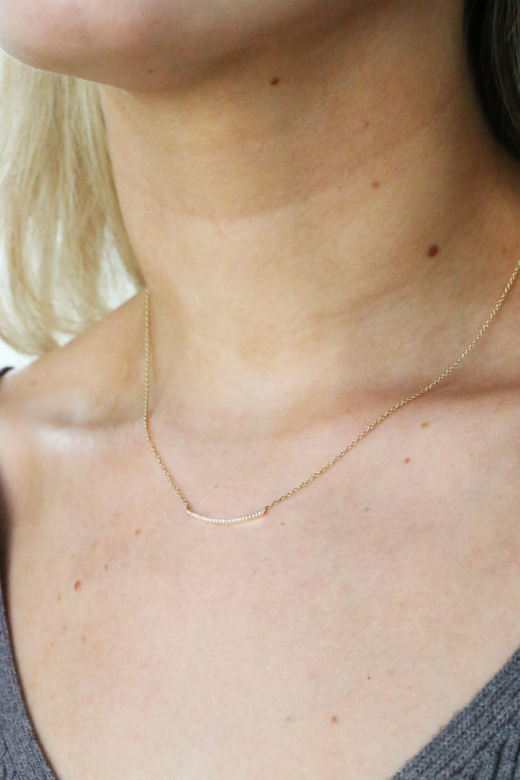 Collar Smile con Diamantes