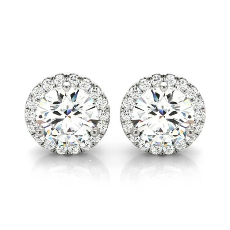 Studs redondos con halo
