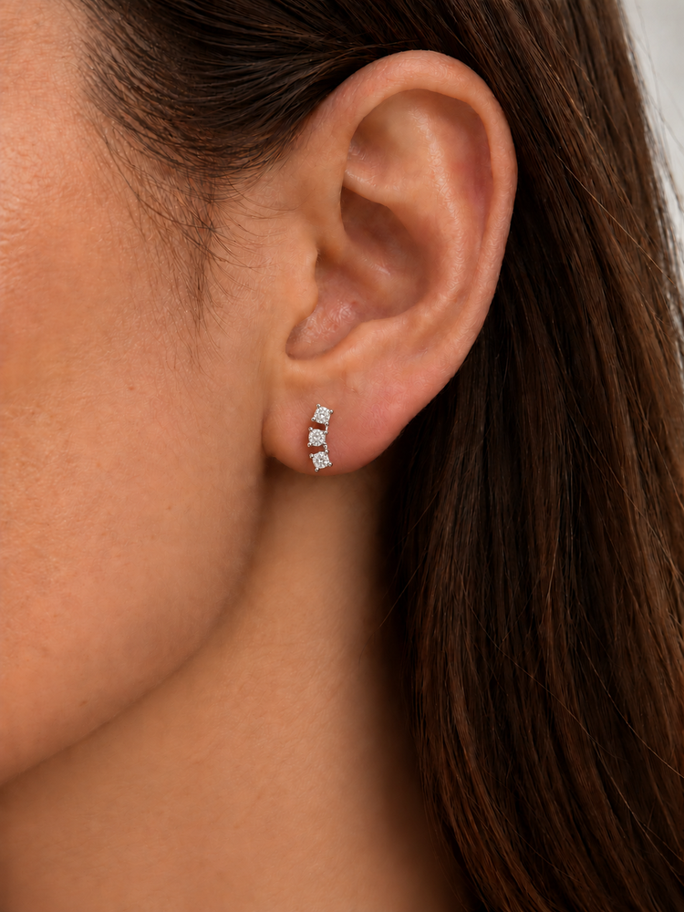 Aretes de Diamantes