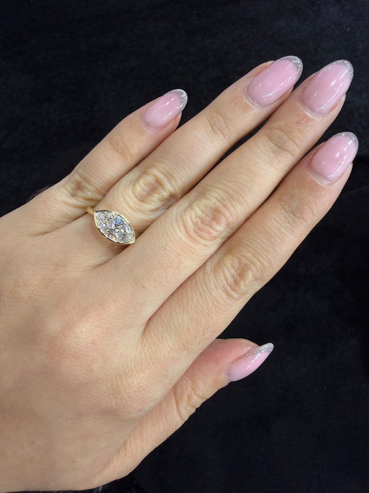 Anillo Diamante Marquise