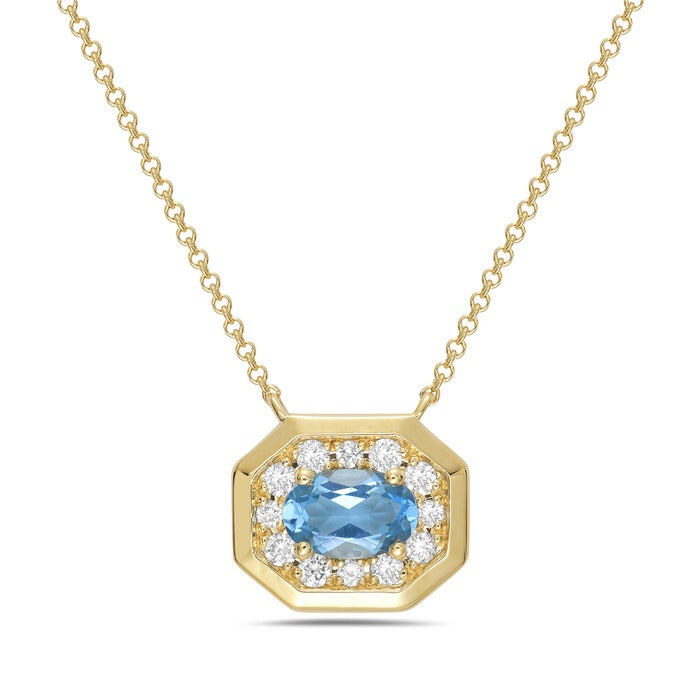 Collar Topacio Halo
