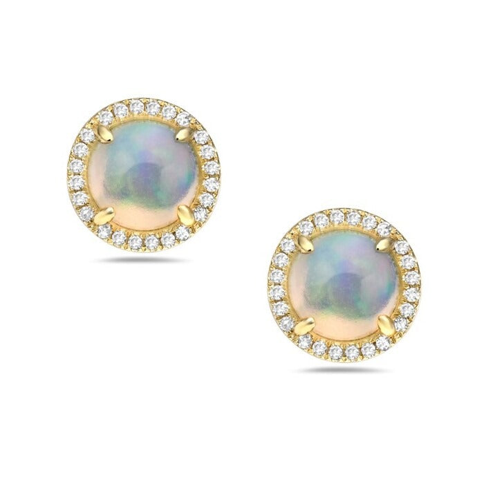 Aretes Ópalo