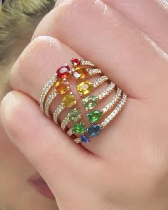 Anillo Multigemas