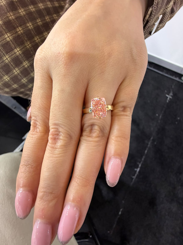 Anillo Diamante Fancy Pink