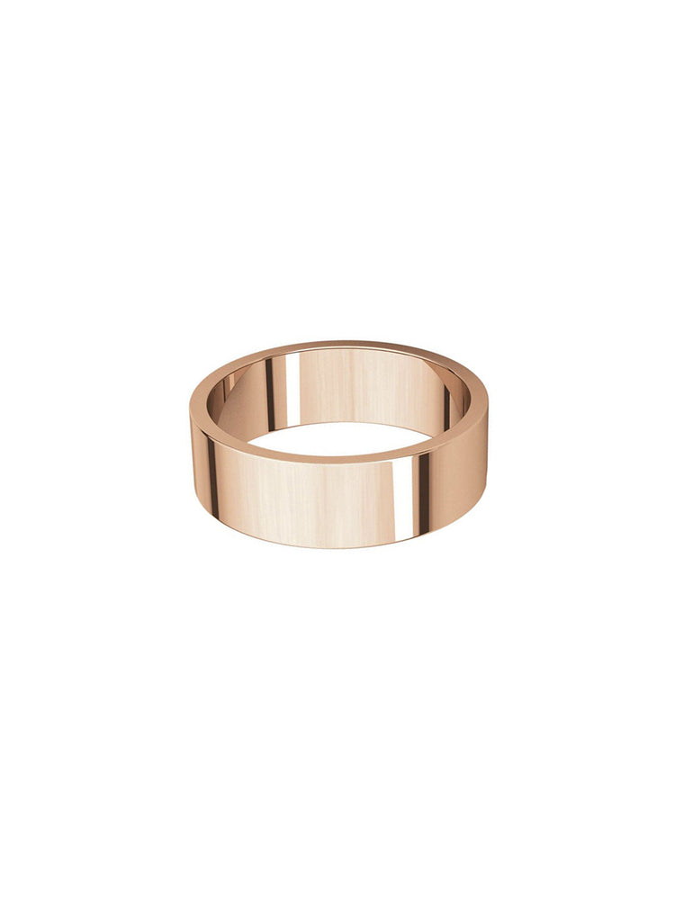 Argolla matrimonial Clásica plana 6mm