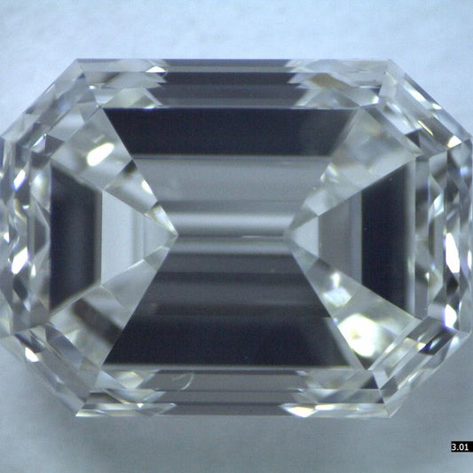 3.01 Carat Emerald Diamond