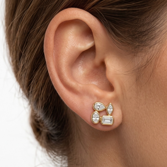 Studs Fancy Shapes Bisel
