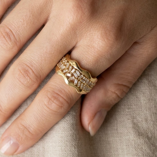 Anillo Diamantes