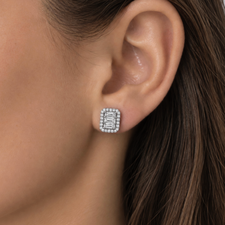 Aretes Diamantes