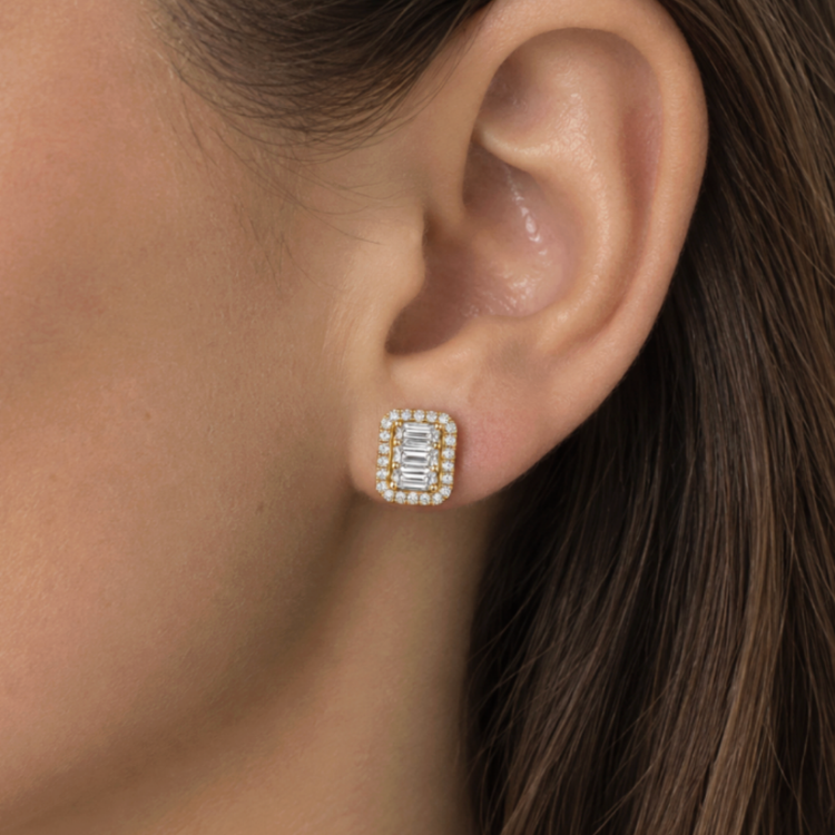 Aretes  Diamantes