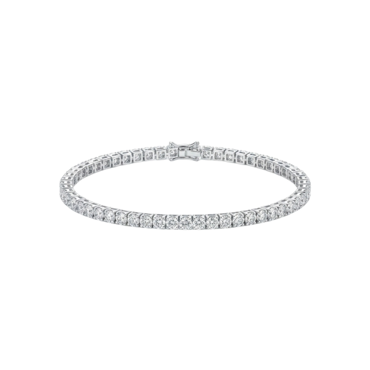 Tennis Bracelet de Diamantes