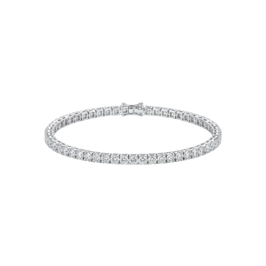 Tennis Bracelet de Diamantes