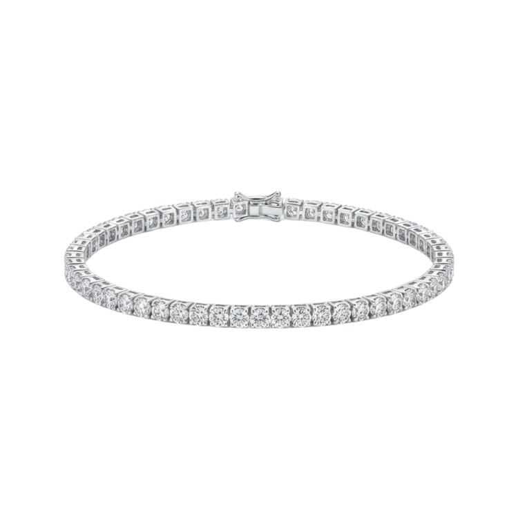 Tennis Bracelet de Diamantes