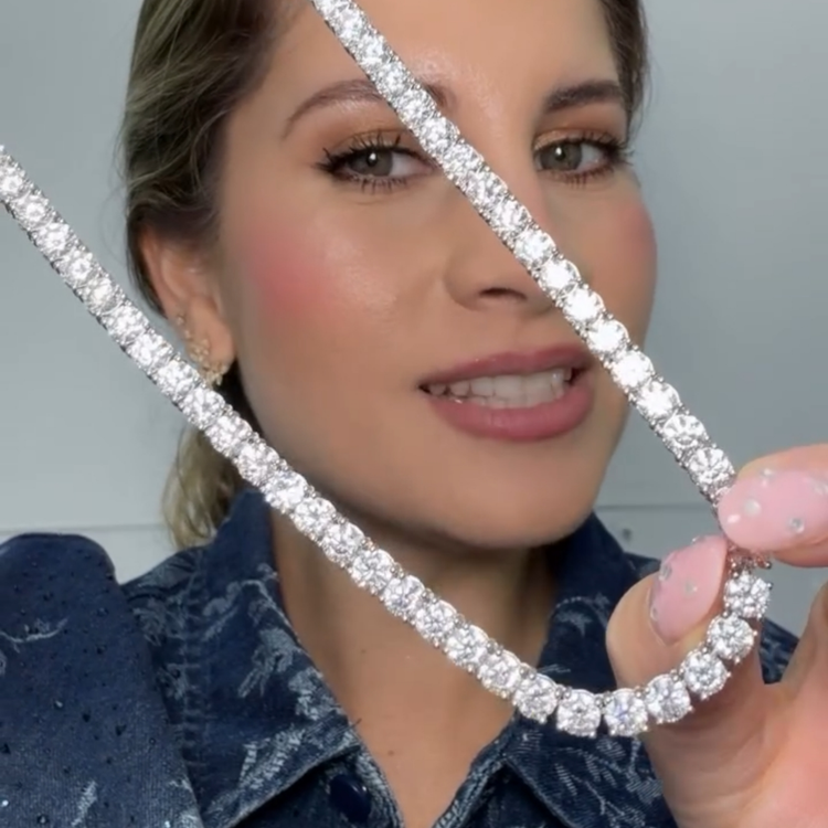 Tennis Necklace Diamantes