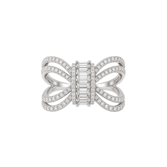 Anillo Moño Diamantes