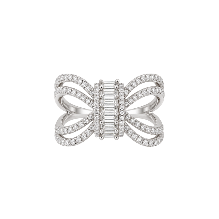 Anillo Moño Diamantes
