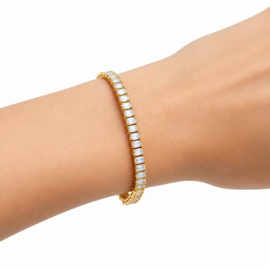 Tennis Bracelet Emeralds