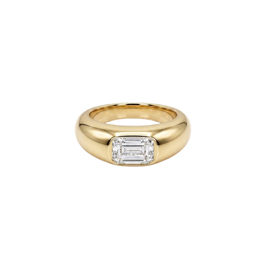 Dome Ring Emerald
