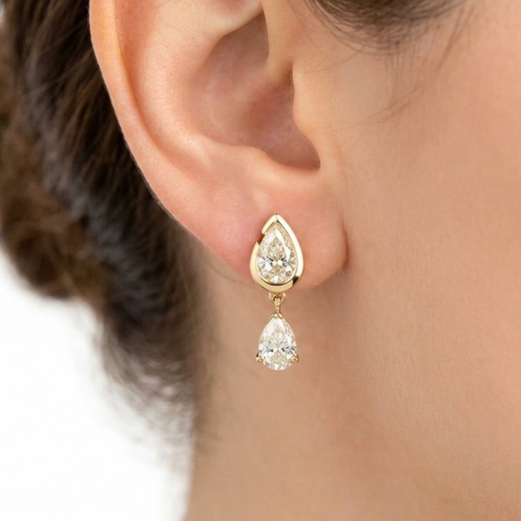 Aretes Pear Drop