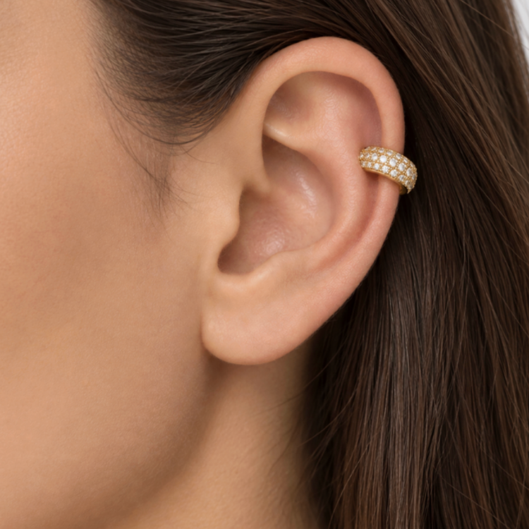 Earcuff Diamantes