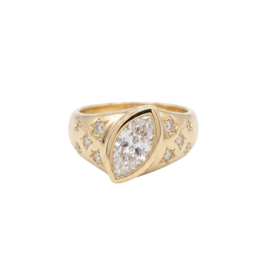Anillo Fancy Shapes Incrustados