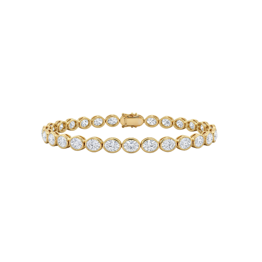 Tennis Bracelet Ovales Bisel