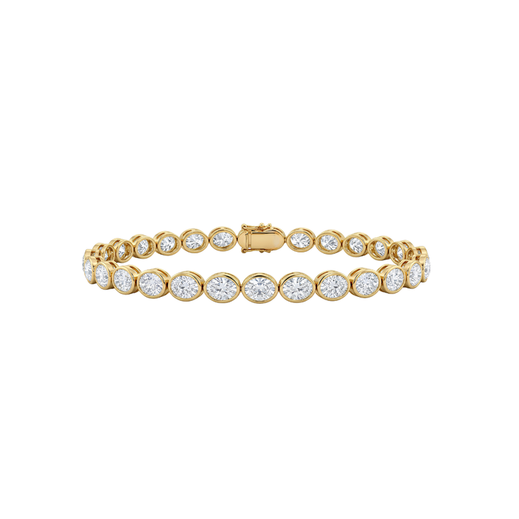 Tennis Bracelet Ovales Bisel