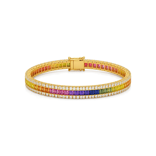 Tennis Bracelet Rainbow